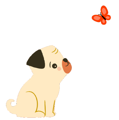 Dog Hugo Sticker by Jay Fleck