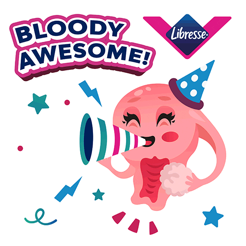 Period Menstruation Sticker by Libressemy