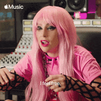 Care Free Lady Gaga GIF by Apple Music