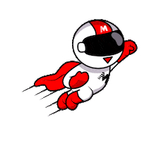 Superhero Sticker by Moto.it