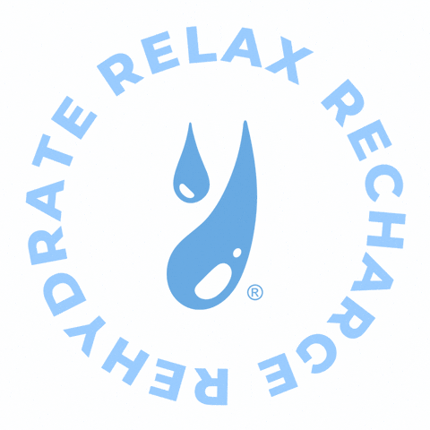 Relax Recharge GIF by Hydrate IV Bar