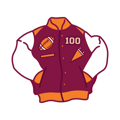 Hokies Blacksburg Sticker by Virginia Tech