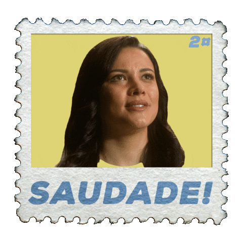 Stamps Saudade Sticker
