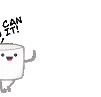 Marshmallow Sticker