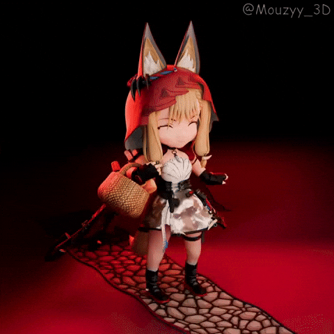 Happy Little Red Riding Hood GIF