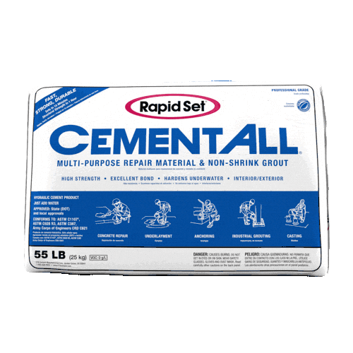 Construction Repair Sticker by CTS Cement Mfg. Co.