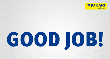 Work Good Job GIF by JOKARI-Krampe GmbH