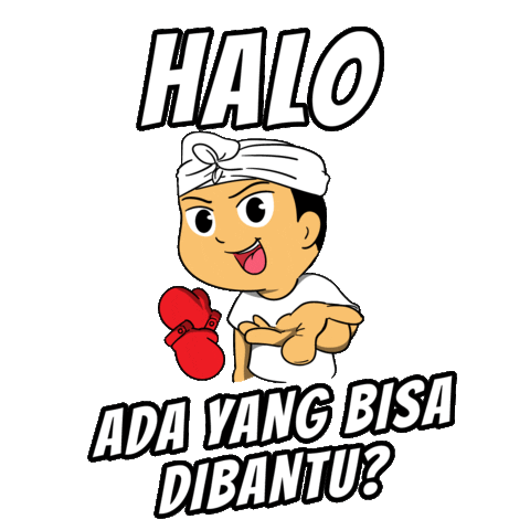 Jimbaran Warrior Boxing Sticker