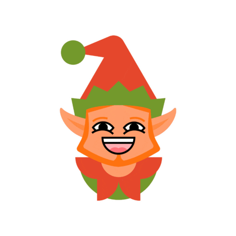 Happy Merry Christmas Sticker