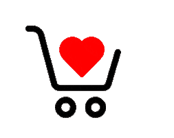 Heart Shopping Sticker by Locamo.de