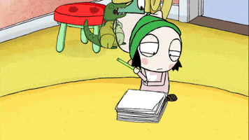 Thinking Pondering GIF by Sarah & Duck