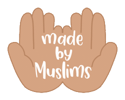 Made By Muslims Sticker by My Salah Mat