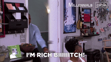 Im Rich Kyle Massey GIF by ALLBLK (formerly known as UMC)