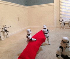 Starwarsholidayspecial Christmastree Starwars Xmastree Stormtroopers GIF