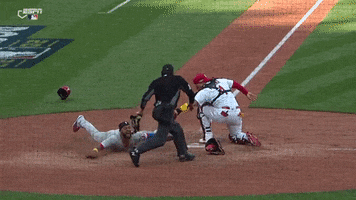 Sliding National League GIF by MLB