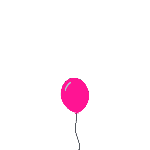 Happy Birthday Pink Sticker by MissSupportive