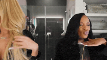 Girls Getting Ready GIF