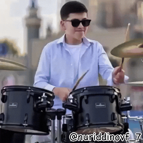 Magic Drummer GIF