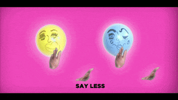 say less GIF by Dillon Francis