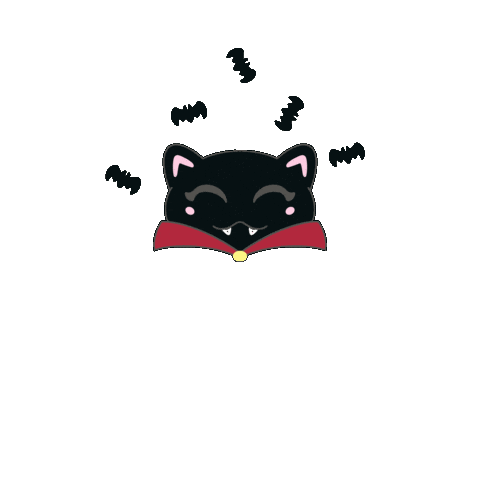 Black Cat Sticker