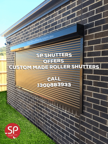 Aluminium Roller Shutters GIF