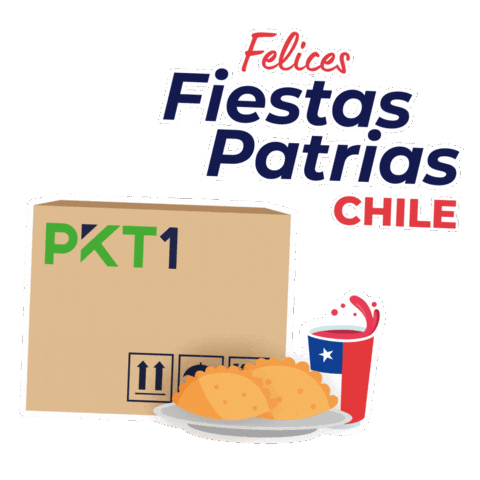 Fiestas Patrias Chile Sticker by PKT1 centro de envíos