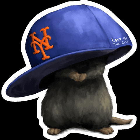 lostinthecity_ny nyc hat new york city mouse GIF