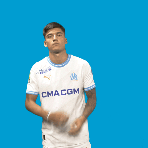 Warm Up Football GIF by Olympique de Marseille