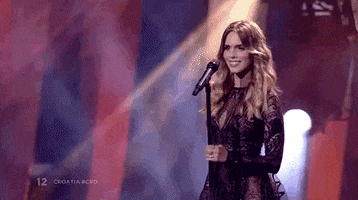 microphone croatia GIF by Eurovision Song Contest