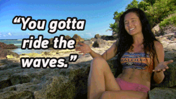 survivor: ghost island waves GIF by CBS