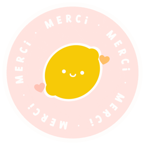 Mjnmerci Sticker by Mon Joli Nuancier