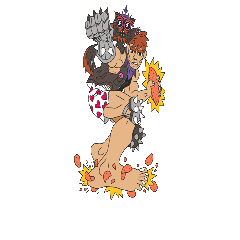 Dungeon Crawler Carl Sticker by Maeve Chocolate