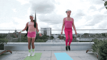 Workout Skipping GIF by The Only Way is Essex