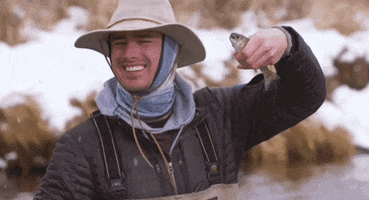 catch fish smiling GIF by 1st Look