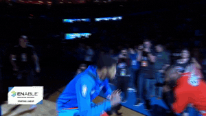 jumping paul george GIF by NBA