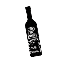 Wine Chicago Sticker by No Fine Print
