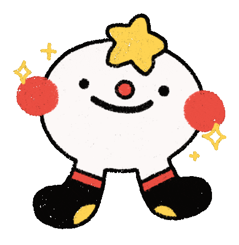 Happy Illustration Sticker