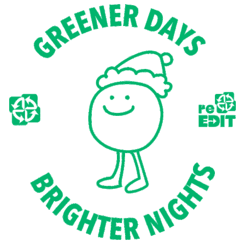 Recycle Smile Sticker by reEDIT