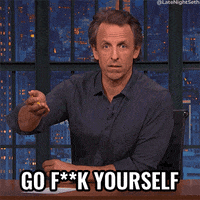 Sarcastic Seth Meyers GIF by Late Night with Seth Meyers