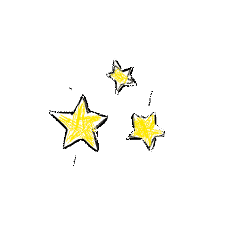 Stars Sparkle Sticker by DD Fuego