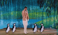 mary poppins penguins GIF