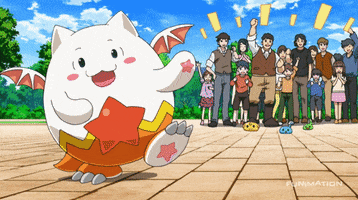 happy dance GIF by Funimation