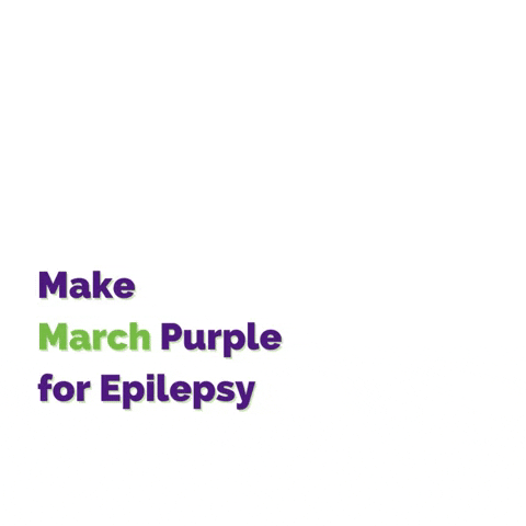 Purple Ribbon GIF by Epilepsy Foundation of Australia
