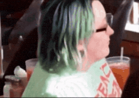 Green Hair Girl GIF
