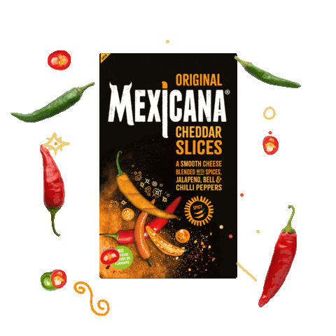 Mexicana Cheese Sticker
