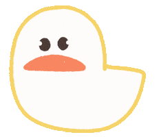 Duck Ok Sticker