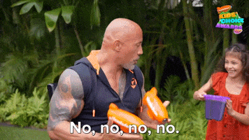 The Rock Nickelodeon GIF by Kids' Choice Awards