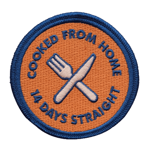 Homecooking Staying In Sticker by fruitoftheloom