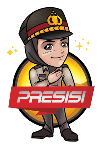 divisi humas polri Sticker