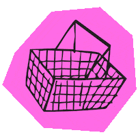 Basket Sticker by EMSYSTUDIO